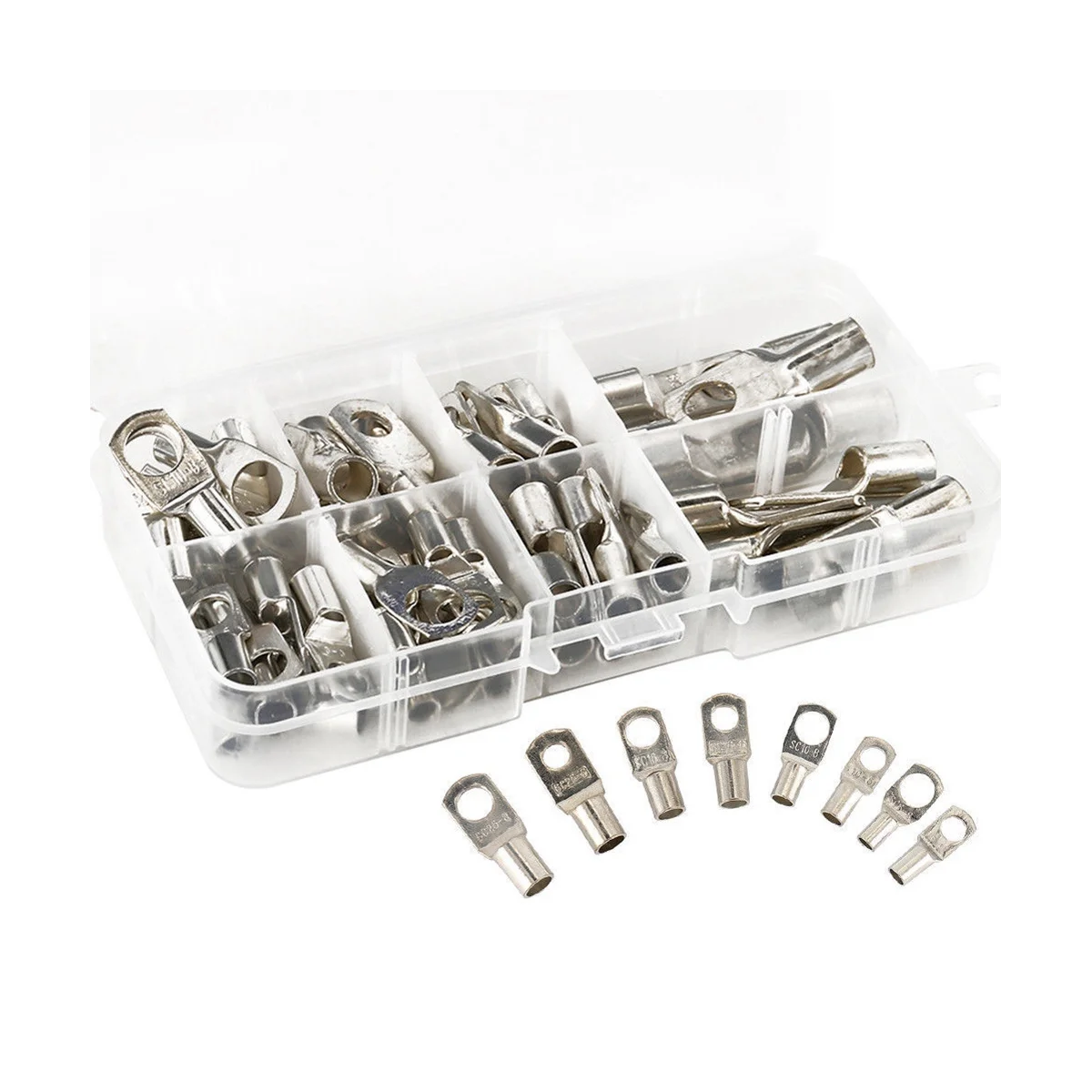 

60 шт., Круглые Обжимные соединители для проводов