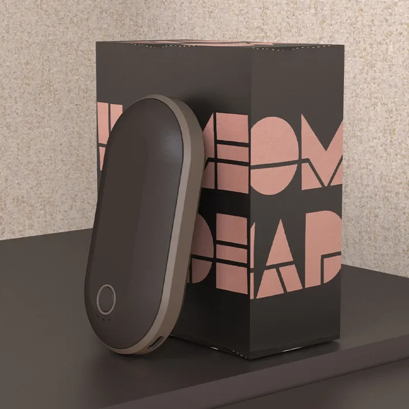 Мини-грелка для рук мобильная мощность 2 в 1 USB перезаряжаемый мультяшный