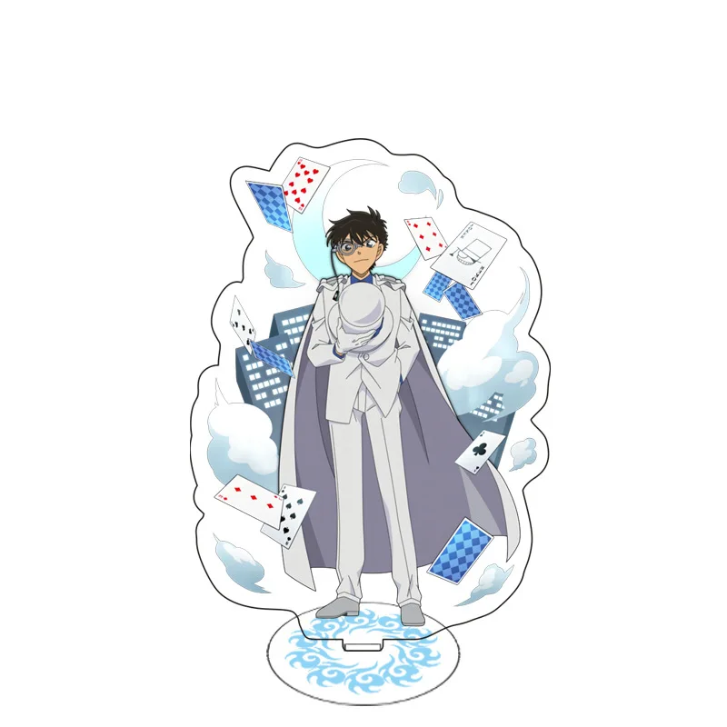 

Kaitou Kiddo Anime Figure Detective Conan Mouri Ran Toy Figures Woman Action Figure Charms Stand Figurine Model Toys Acrylic