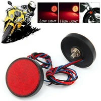 motorcycle rear tail brake light led reflector stop warning side marker light universal for car truck trailer motorcycle scooter