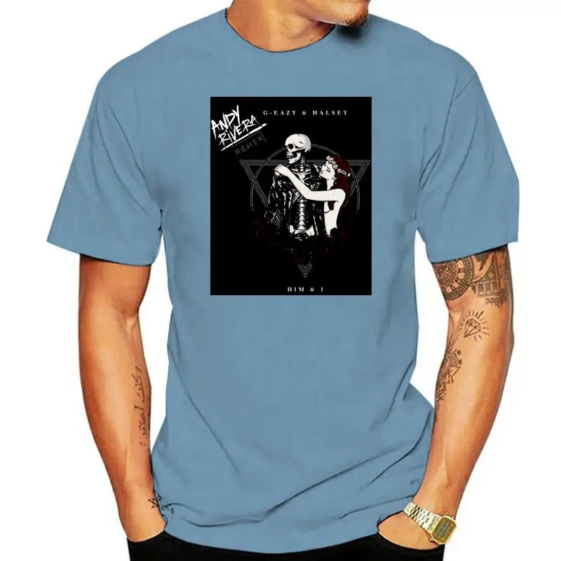 G-Eazy &ampamp Halsey Skull logo New Unisex T-Shirt