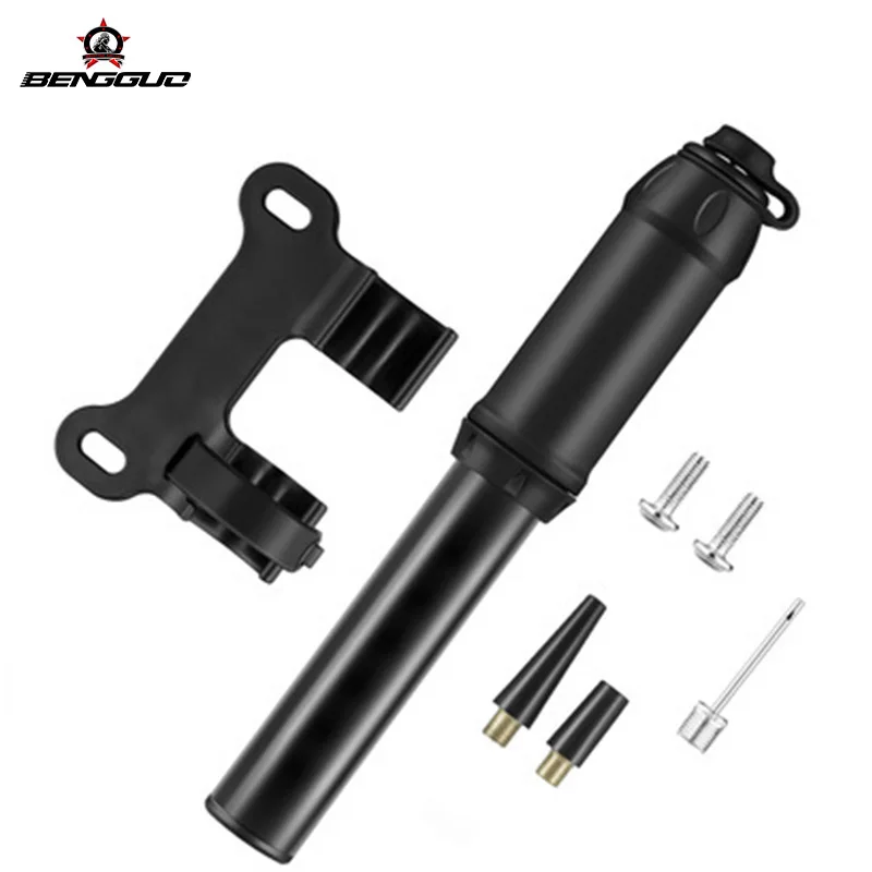 Ручной мини-насос для велосипеда ручной шланг с иглой клапанов аксессуары горных