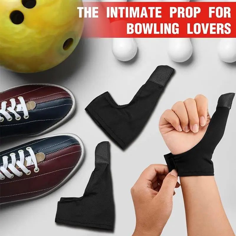 Носки для боулинга защита большого пальца правая перчатка компактная и легкая 2x