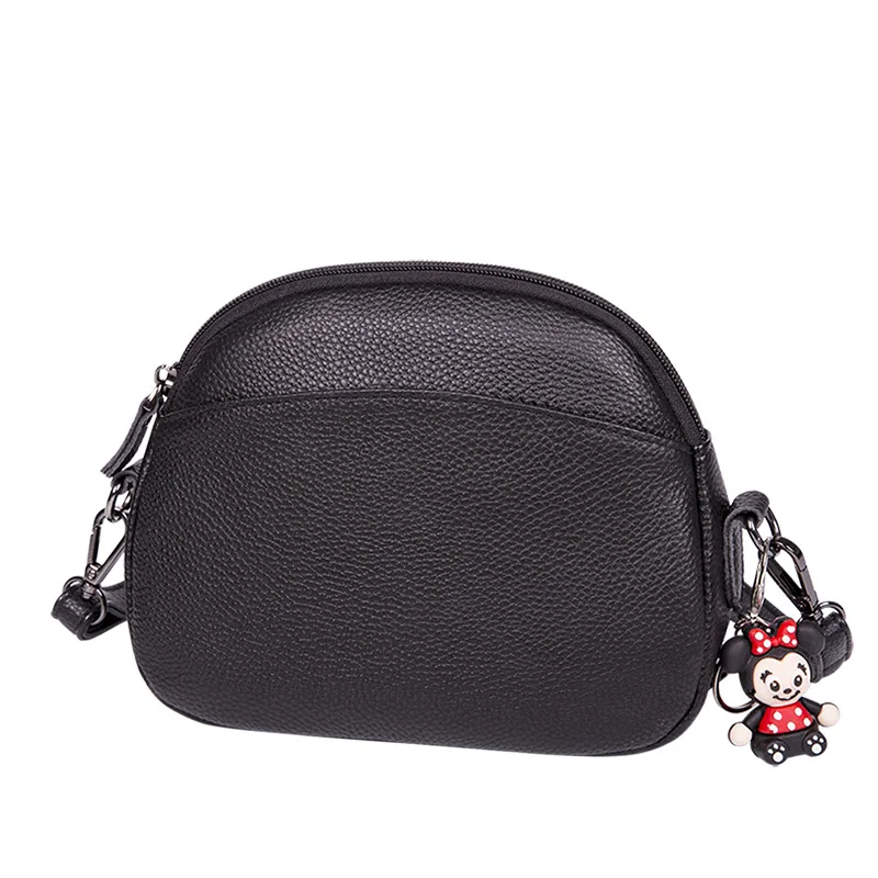 

Leather Women's Bag 2022 New First Layer Cowhide Fashion Shoulder Messenger Bag Soft Leather Small Bag Large Capacity Ladies Bag