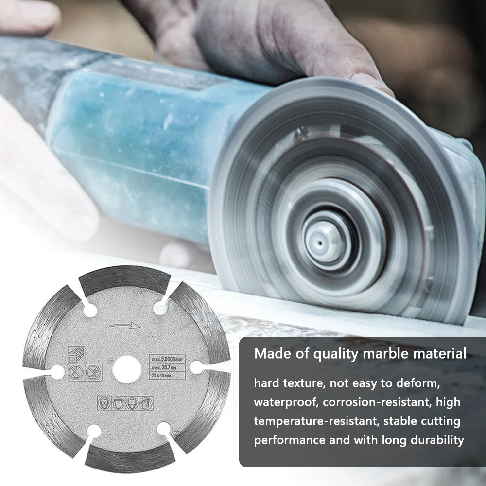 3-дюймовое Режущее Полотно С Доломитом 75*1 2*10 Мм Шлифовальный Круг Угловая