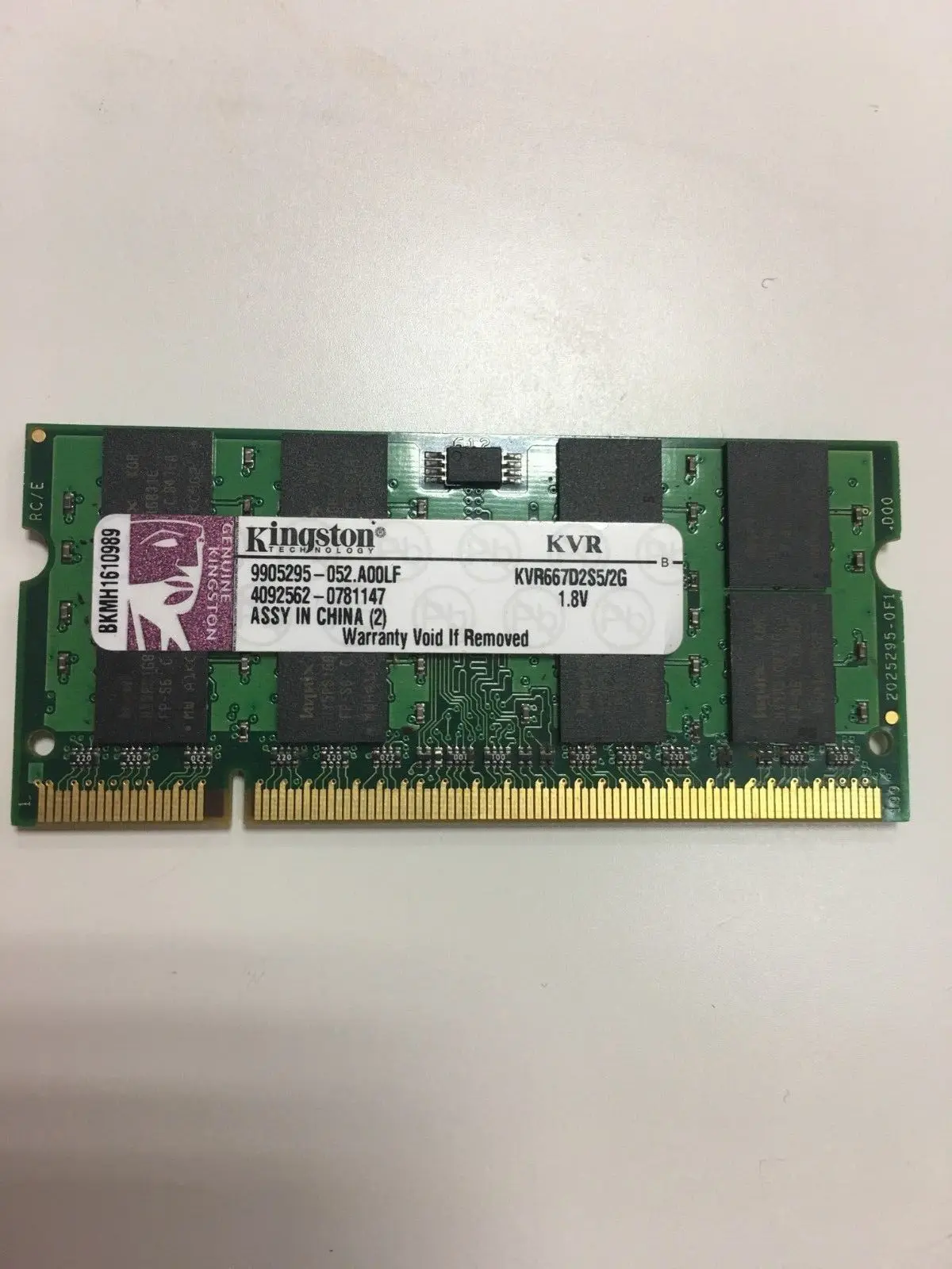 

KST DDR2 667 2 Гб Память для ноутбука KVR667D2S5 2G 1,8 V 2G PC2-5300S