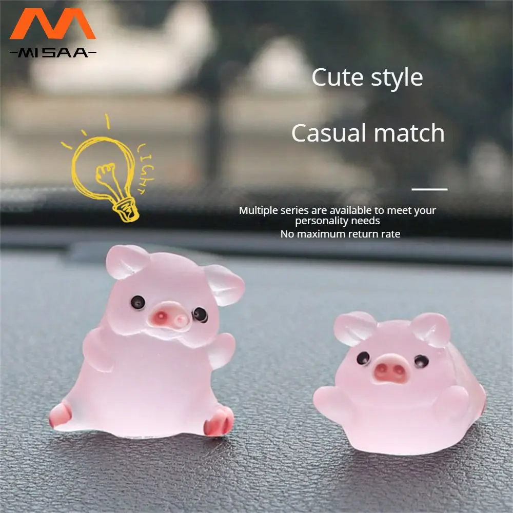 

Electric Car Ornaments Electric Vehicle Decoration Car Rearview Mirror Decoration Center Console Piggy Doll Cartoon