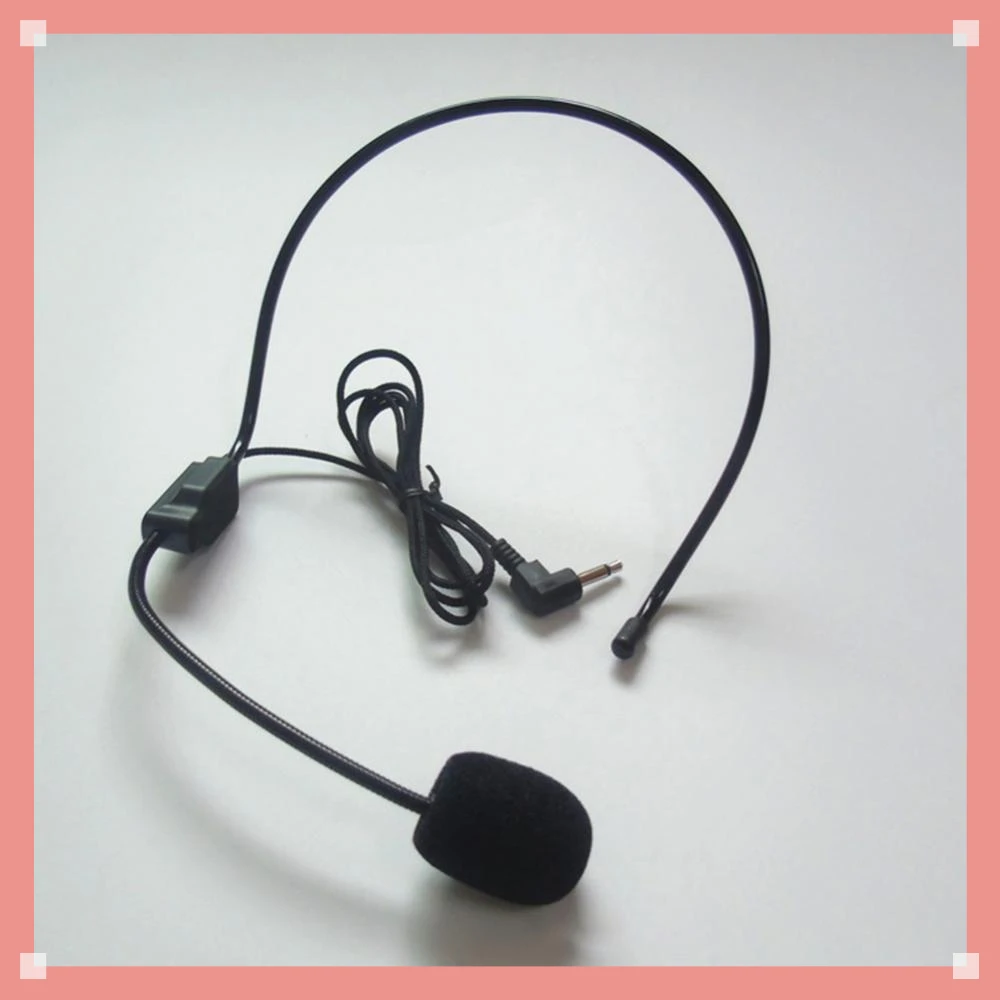 

Over The Head Wear a microphone Clip Microphone for Lectures Speech Microphone Headset Phone wheat bee ear mic