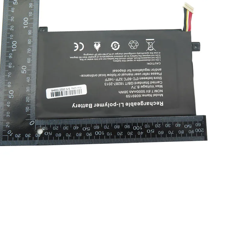Фото Аккумулятор для ноутбука INSYS WHA-14P2 6089159, 7,6 В, 5000 мАч, 38 Вт/ч, 10 контактов, 10 линий, новинка №2