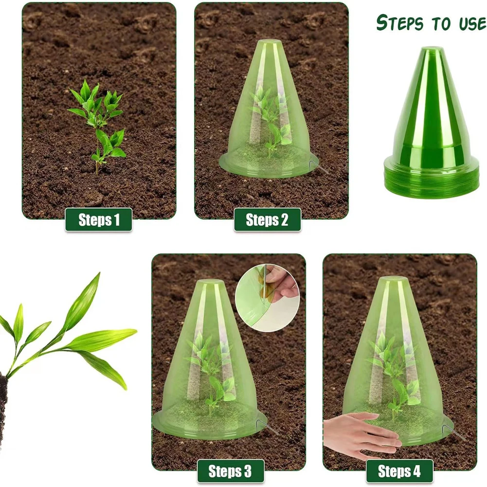 Многофункциональные чехлы для растений пластиковая защита небольших повышающая