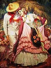 Жестяной винтажный шикарный художественный декоративный плакат Иисус хелгера, мексиканское искусство, танец в музыку для магазина, бара, дома, кафе, фермы, гаража или
