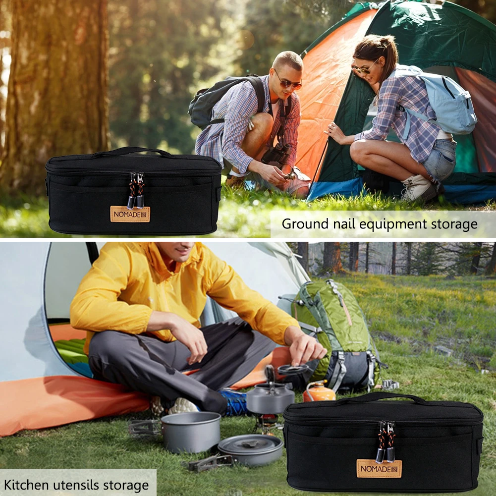 

Кошелек для кемпинга, многофункциональная газовая канистра, сумка-тоут 600D из ткани Оксфорд, водонепроницаемая портативная сетчатая сумка н...