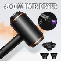 1 pc high quality 4000w salon hair dryer blower straightener curling styling tool electric blow dryer hotcold air hairdryer
