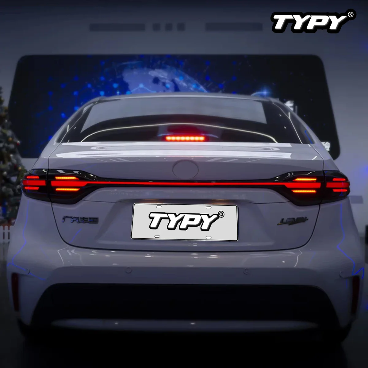 Автомобильные фары TYPY для Toyota US Corolla задние 2020-2024 светодиодный дневные ходовые