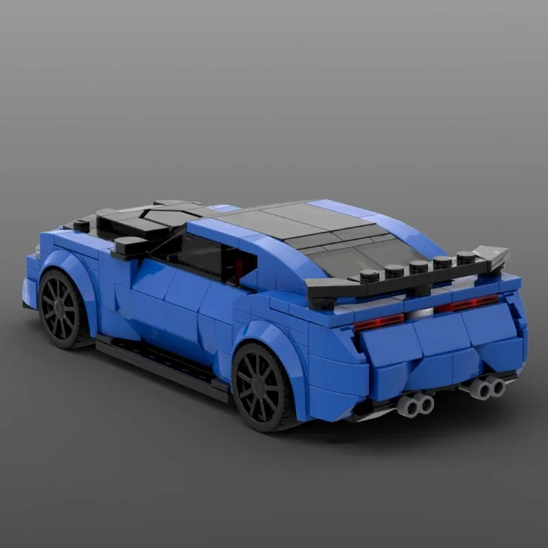 Городской автомобиль Speed Champion Модель MOC Строительные кирпичи ZL1 1LE Спортивный