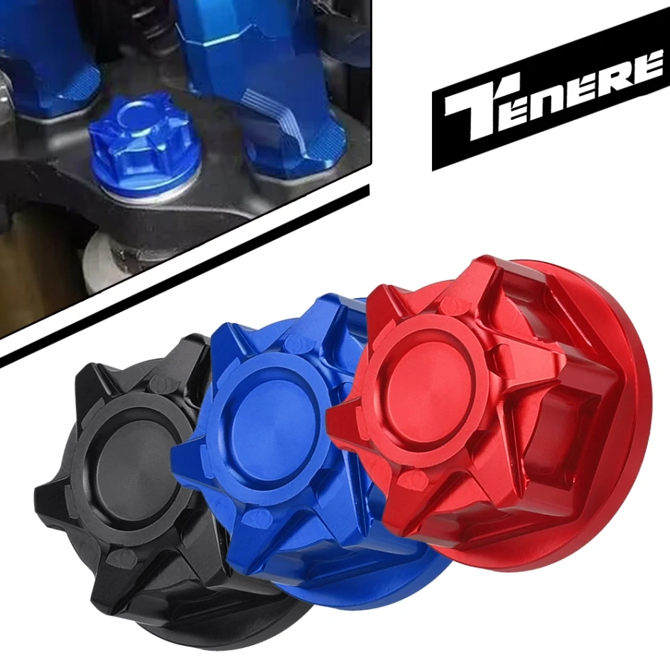 

2023 2022 Motorcycle FOR YAMAHA YZF R7 TENERE 700 WOLD RAID Steering Stem Nut Head Screw Cover T7 TENERE 700 RALLY 2019-2023 22