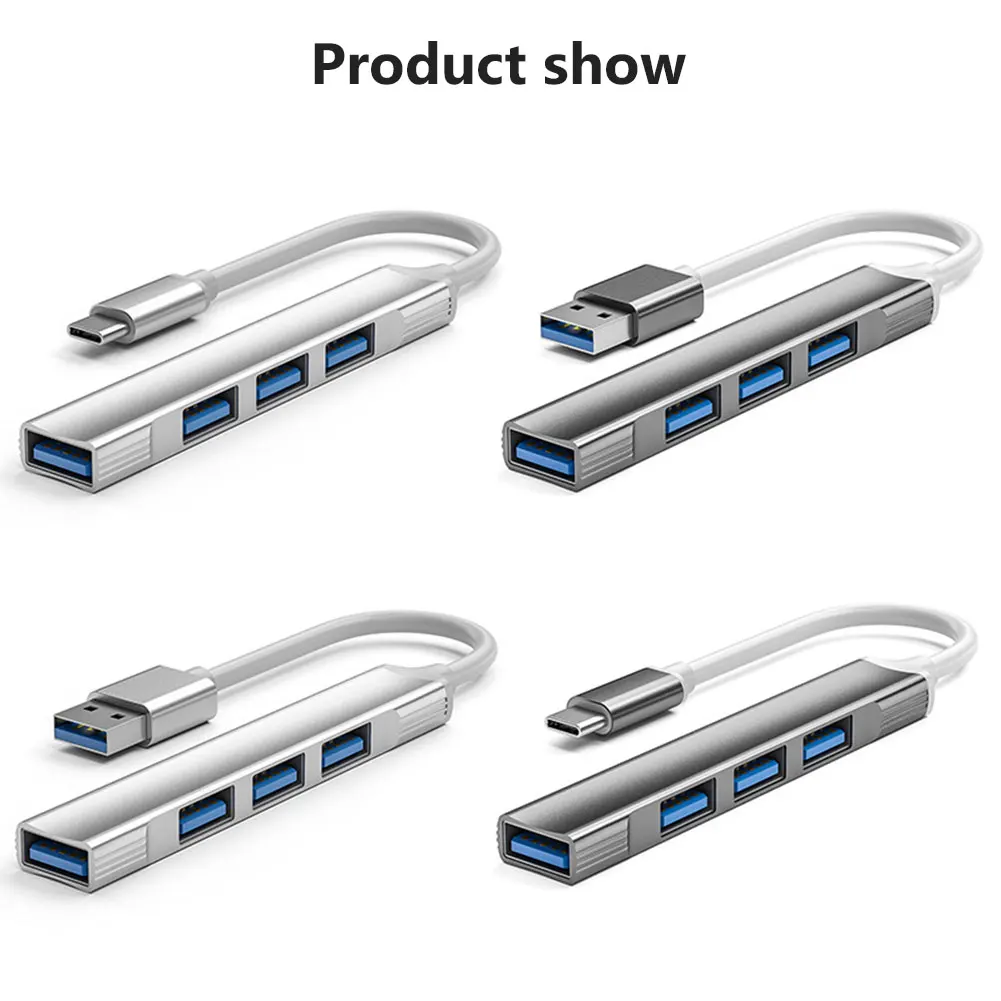 

4 порта мульти-разветвитель адаптер OTG USB C концентратор USB Type C 3,0 2,0 для Lenovo Huawei Xiaomi Macbook Pro 15 Air Pro Аксессуары