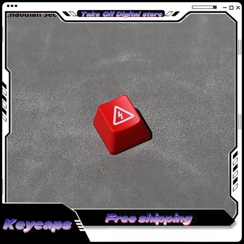 Механическая клавиатура с электрической опасности персонализированная