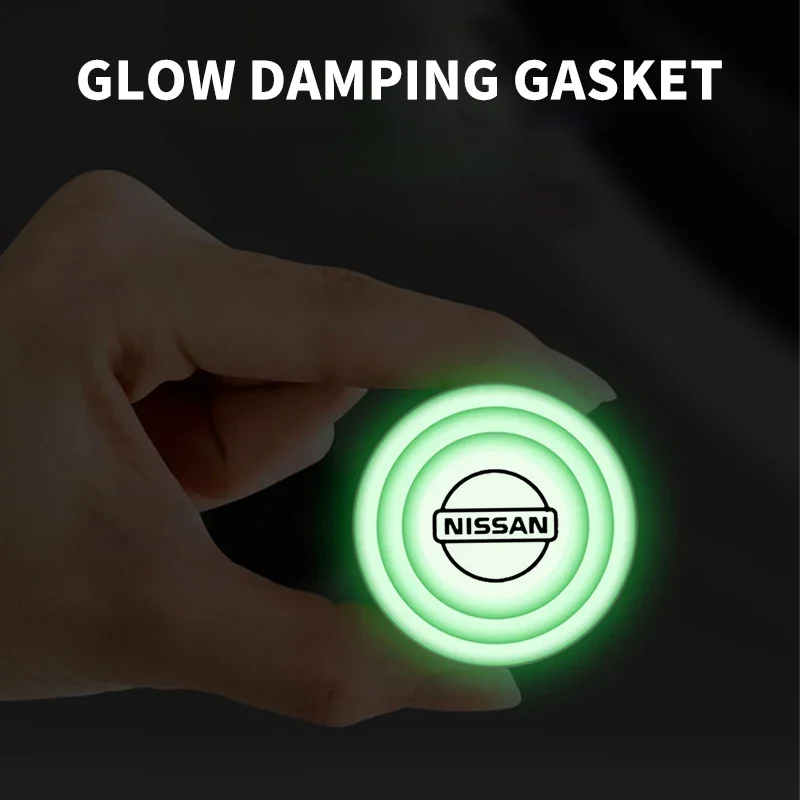 Светящаяся силиконовая Противоударная подушка для багажника автомобиля