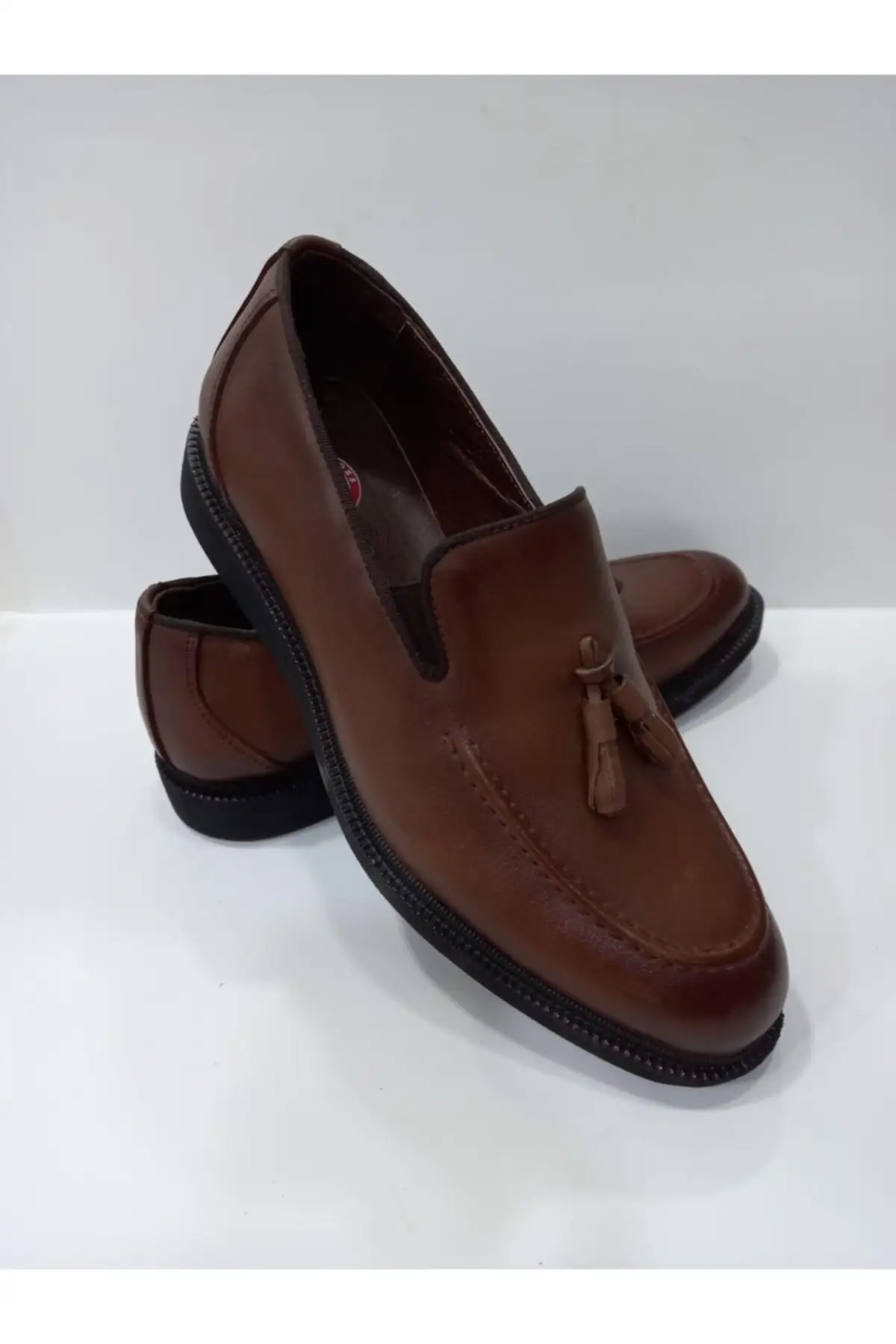 

Men's Shoes Tan Genuine Leather Sole poly 4294 Casual Summer New Style Men Loafers Soft Comfortable Shoes