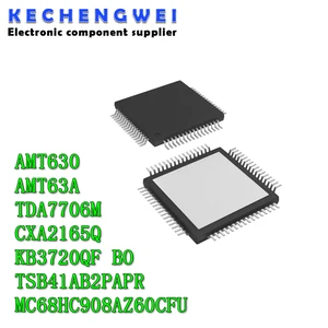 (1piece)100% New TSB41AB2 TSB41AB2PAPR AMT630 AMT630A TDA7706M CXA2165Q KB3720QF BO MC68HC908AZ60CFU 2J74Y QFP-64 Chipset