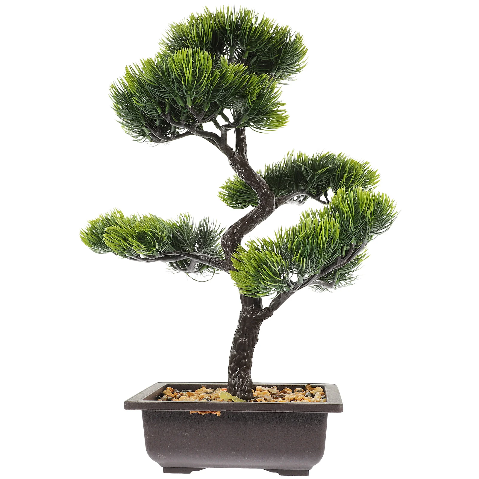 

Desk Plants Artificial Bonsai Tree Realistic Fake for Decor Decorative Ornament Cute Home
