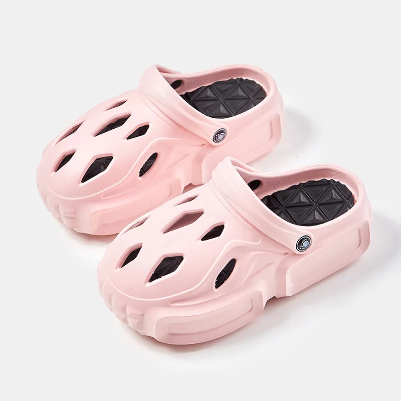 Unisex 2023 New Summer Women Casual Sandals Hole Shoes Girl OutdoorBeach Shoes EVA Light Non-slip Home Fashion Garden Shoes