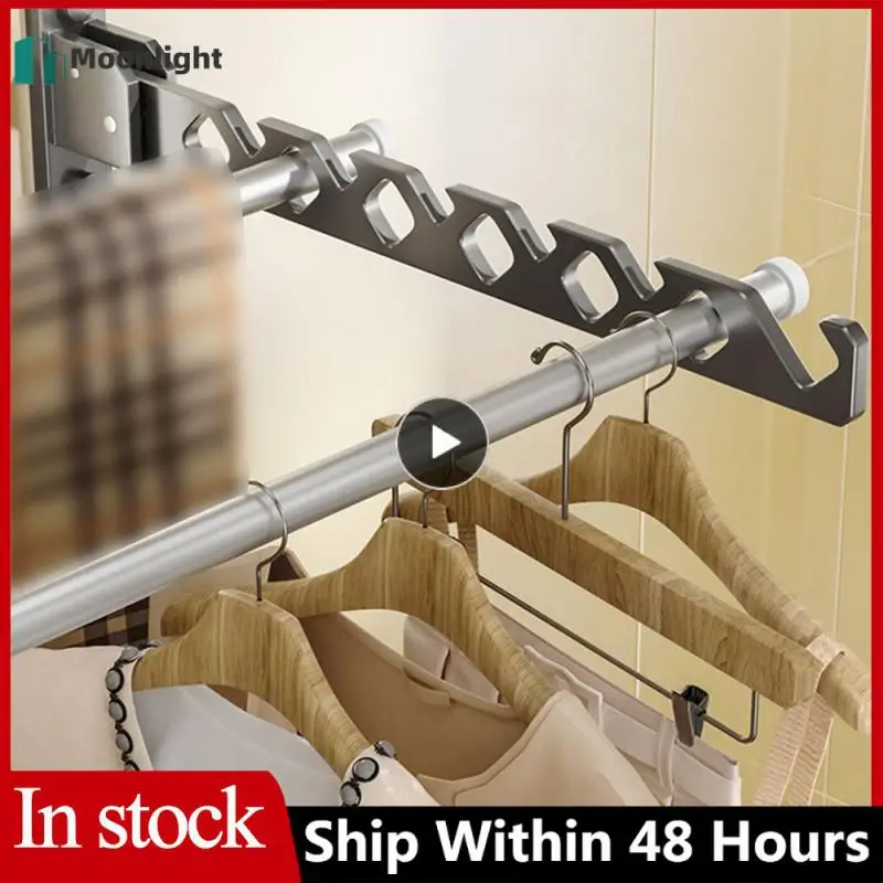 

Invisible Telescopic Rod Folding Drying Rack 180 Adjustment Of Clothes Drying Rod No Punching Drying Rack Daniel Artifact