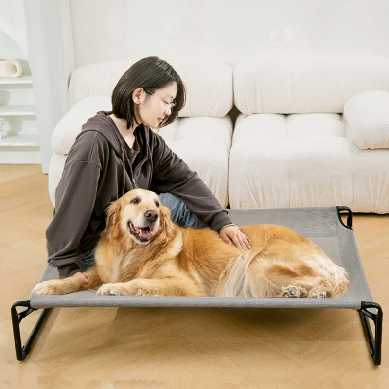 

Dog Beds Foldable Dogs Bed Anti-moisturizing Dog Beds for Large Dogs Breathable Bed for Summer Traveling Camping Hanging Kennel