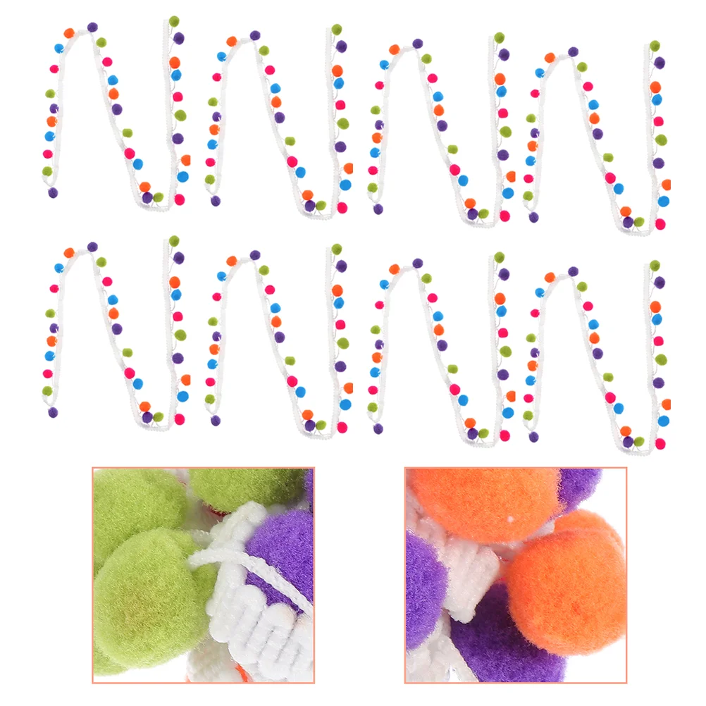 

Pom Trim Diy Fringe Ribbon Clothes Trims Ribbonscrafts Making Curtain Accessory