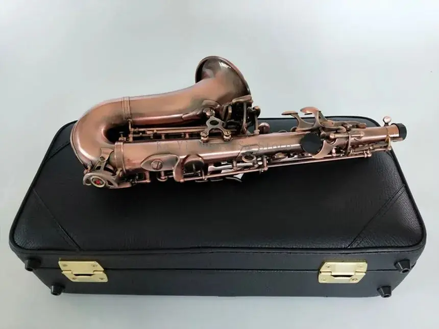 

Brand New B flat Soprano Saxophone Mark VI Musical Instruments Sax Brass Soprano Professional With Case