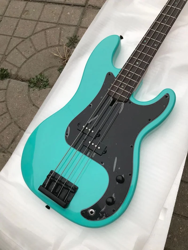 Новинка 2022 Высококачественная басовая гитара 4 струны гриф Пламя клен реальные