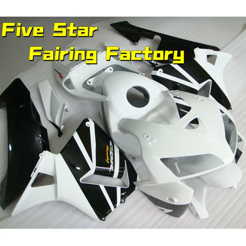 

Motorcycle Fairing Kit For Honda CBR 600 RR 2005 2006 Bodywork CBR600RR 05 06 Injection 600RR F5 Advanced Cover Black White