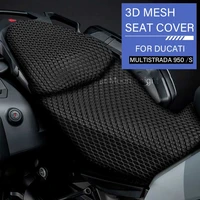 motorcycle anti slip waterproof protective seat cover for ducati multistrada950 s multistrada 950 nylon fabric saddle seat cover