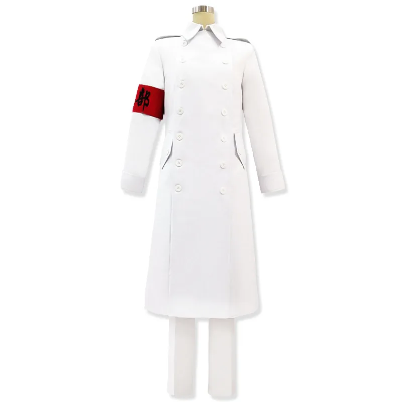 Аниме Токио Мстители Косплей Костюм Парики Seishu Inui Kokounoi Hajime Белая Униформа Набор