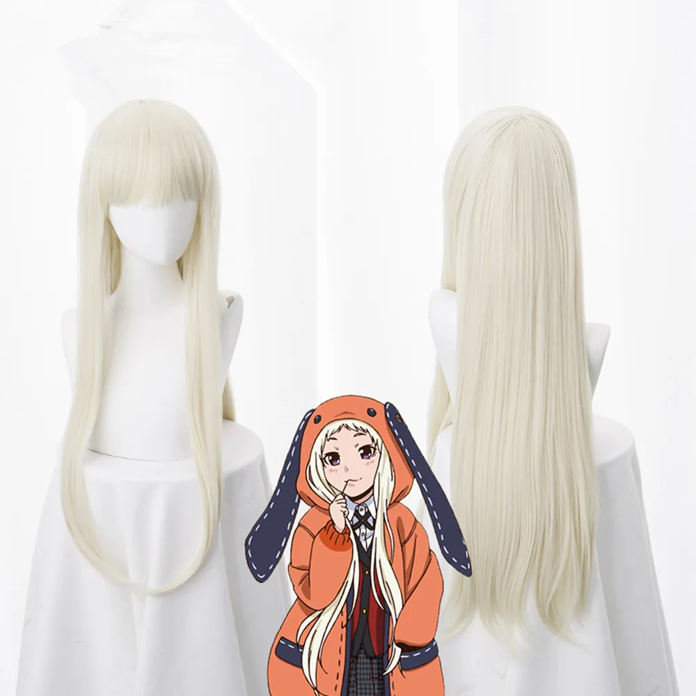 

Парик для косплея аниме Kakegurui Yomozuki Runa термостойкий синтетический парик
