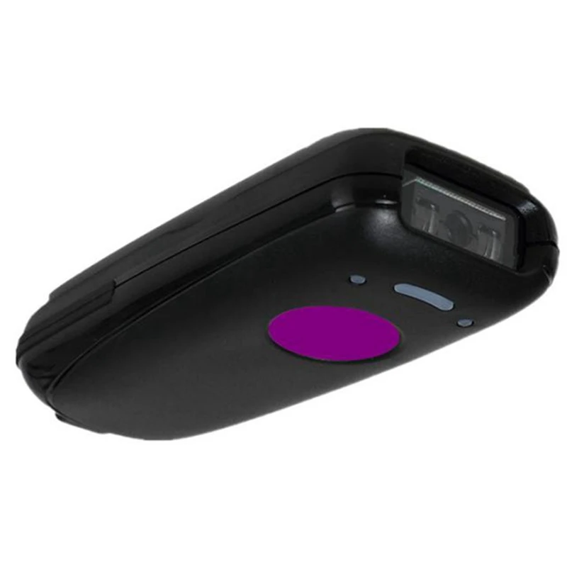 Беспроводной портативный сканер штрих-кода 2D красный свет считыватель