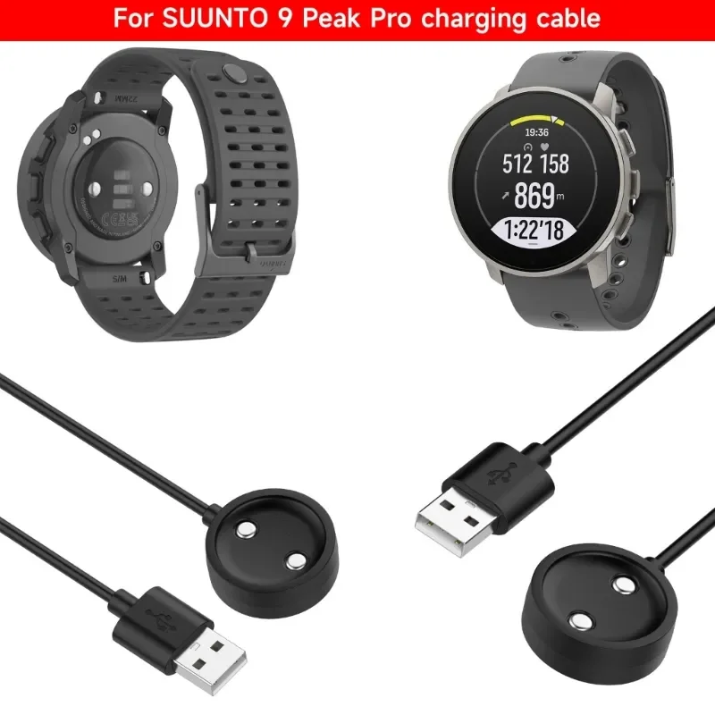 Cavo Di Ricarica Usb Per Supporto Per Orologio Verticale Suunto Cavo Di Ricarica Adattatore Dock Supporto Per Staffa Magnetica Per Suunto Verticale