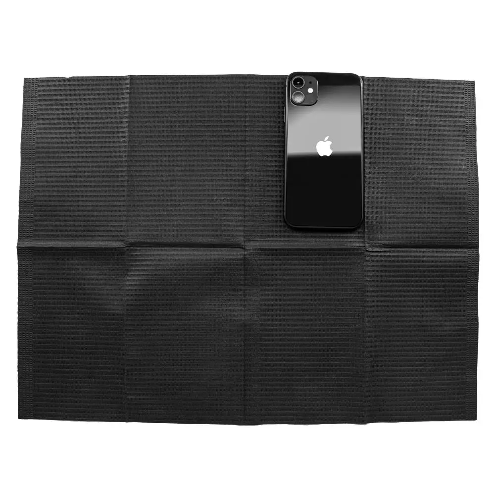 

Dental Bibs Sheets 125pcs Disposable Tattoo Table Covers Clean Pad Waterproof Portable Medical Tattoo Bib 13" X 17" Black