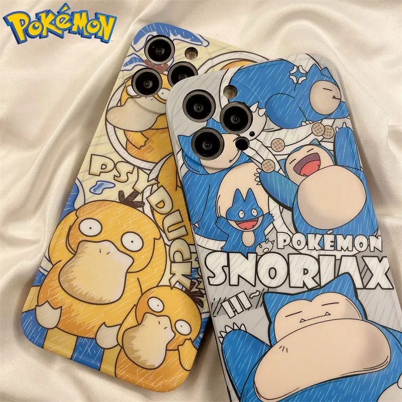 

Pokemon Pikachu Phone Case for IPhone 11 12 Pro 13 Pro MAX 8 Plus XS XR XS Max 7 8 Cute Cartoon Anti fall Silicone phone cases