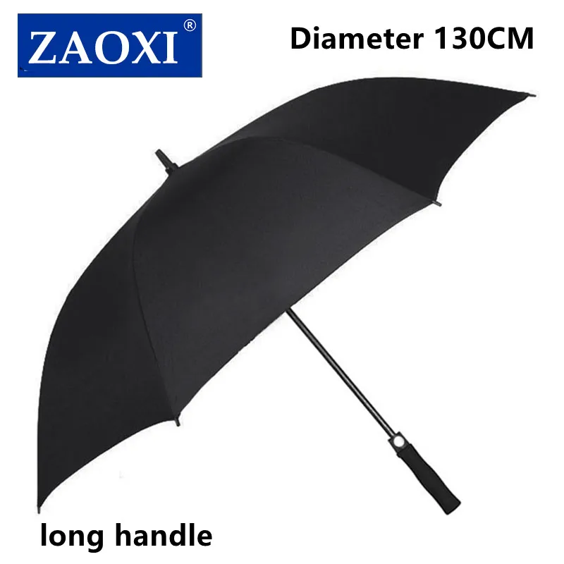 

ZAOXI 2022 Large Long Handle Umbrella Automatic Strong Windproof Reinforced Business Umbrella Family Outdoor Golf Umbrella