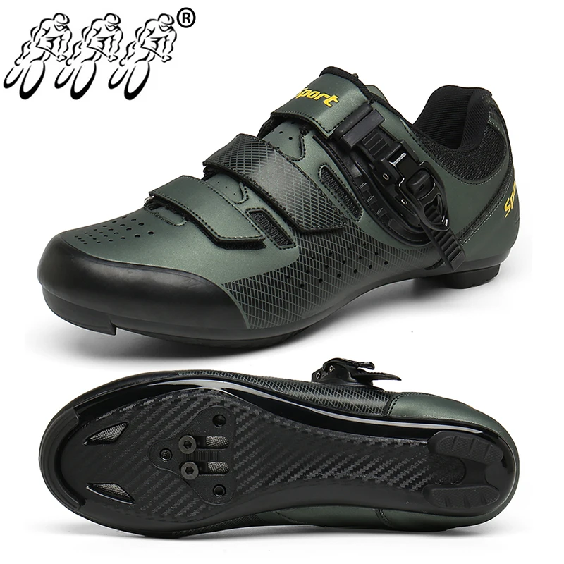 

Professional Road Cycling Shoes MTB Bike Sneakers Non-slip Men's Mountain Biking Shoes SPD Speed Bicycle Ridind Shoes For Men