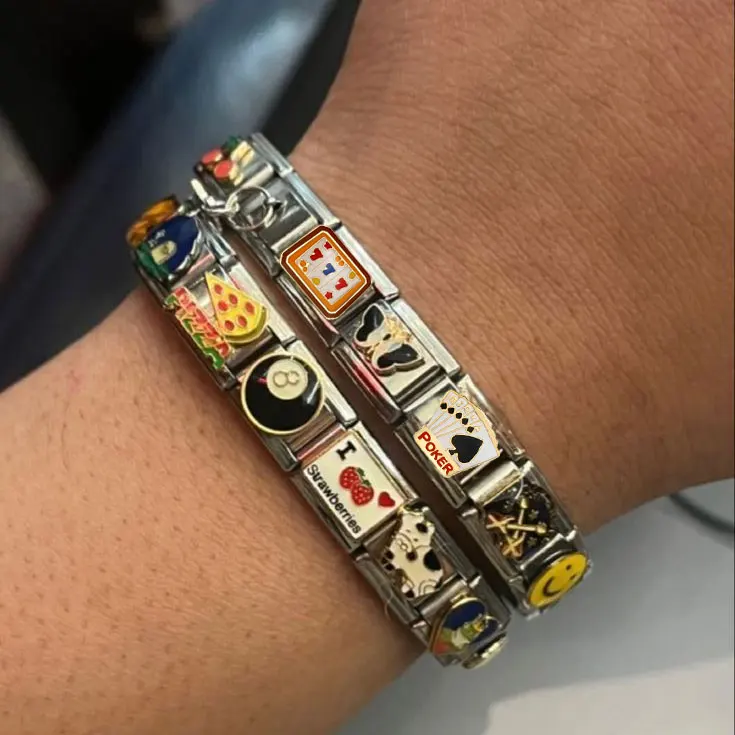 Semkeiyee милый фруктовый вишня клубника чили виноград итальянские подвески