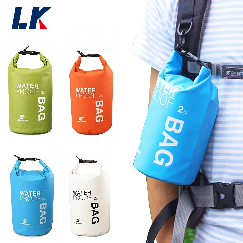 

2L Outdoor Waterproof Dry Bag for Boating Kayaking Fishing Rafting Camping Sports Portable Ultralight Handbag Camera Storage Bag