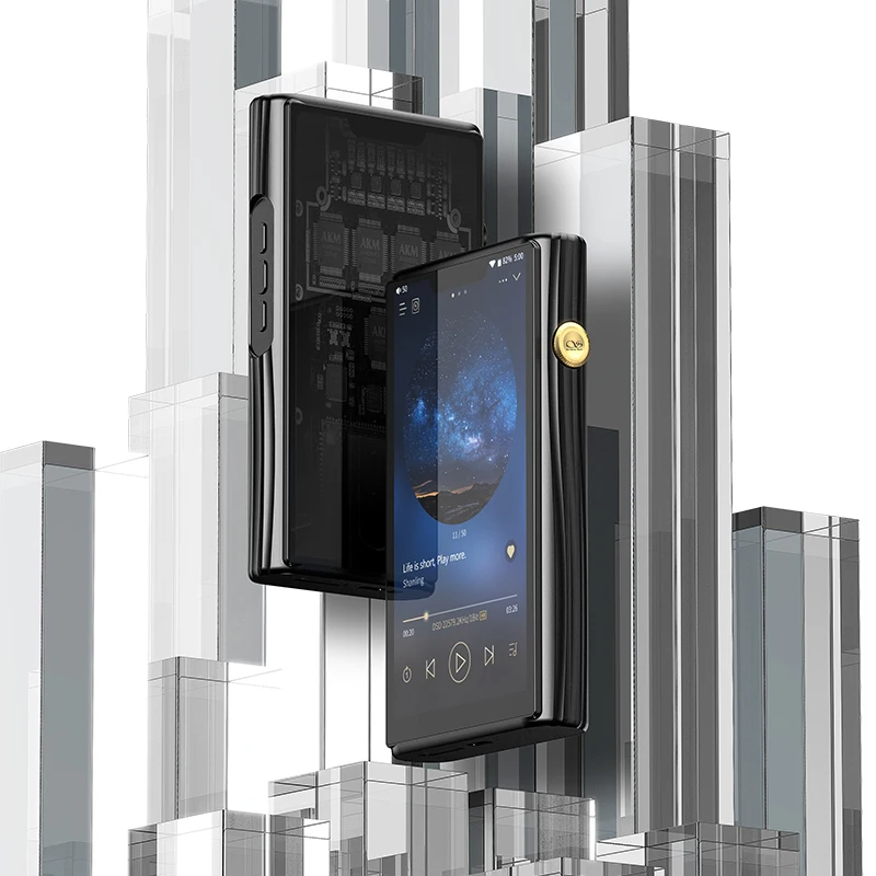 SHANLING M9 PLUS Hi-Res HIFI Портативный музыкальный MP3-плеер DAP Android 10 LHDC 5.0 MQA AK4499EX AK4191 USB DAC DSD1024