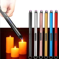 usb rechargeable lighter plasma electric pulse lighter kitchen tool igniter electric candle mens gadgets