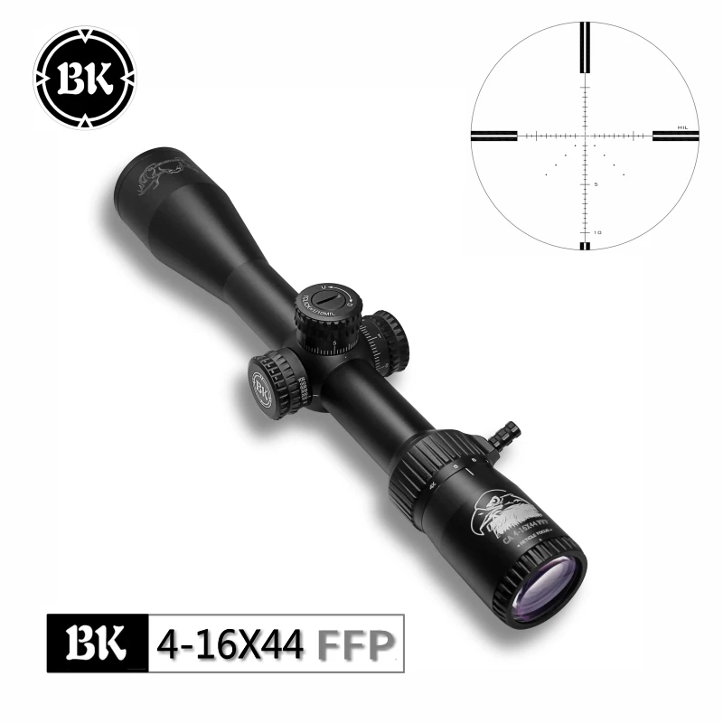 

Bobcat King 4-16X44 FFP HD First Focal Plane Side Parallax Rifle Scope Tactical Scopes Etched Glass Optical Sniper Sight