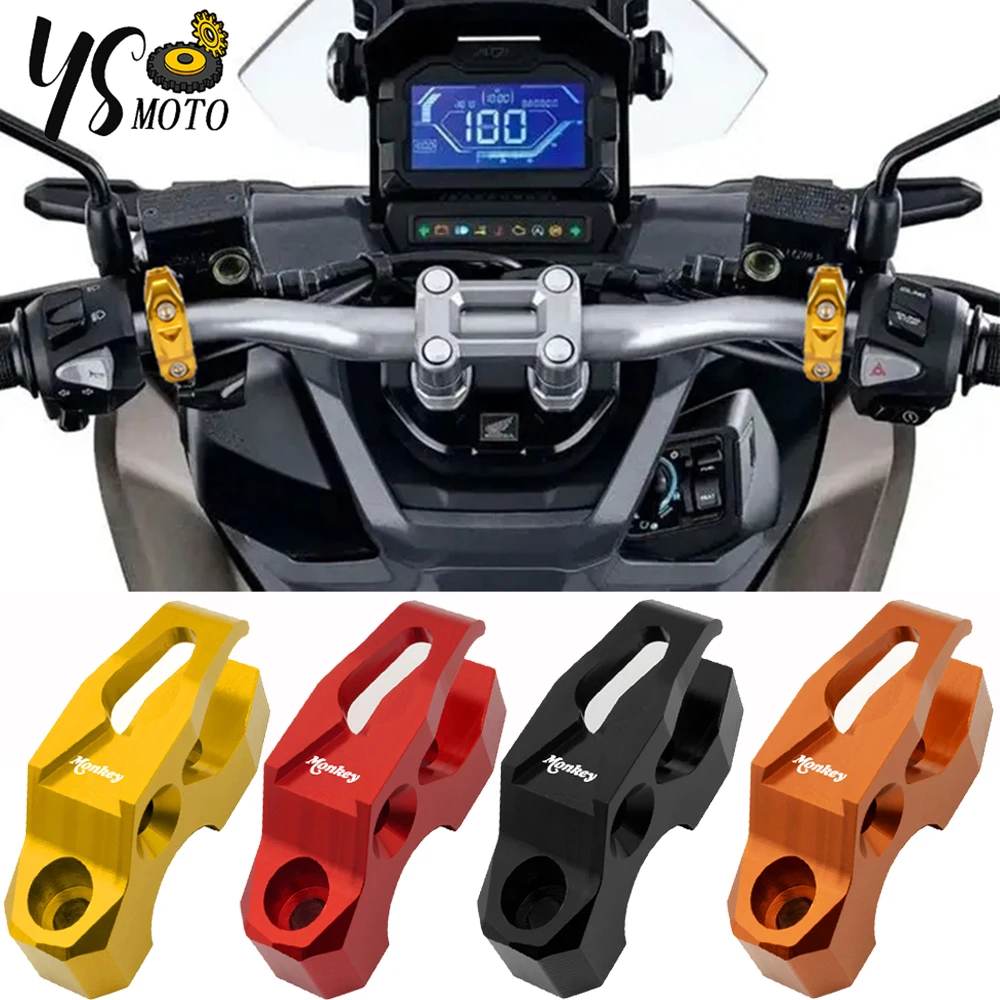 

Monkey Logo For Honda Z125 Z 125 CNC Motorcycle Brake Master Cylinder Bracket Bag Luggage Helmet Hanger Clamp Hook Holder Carry