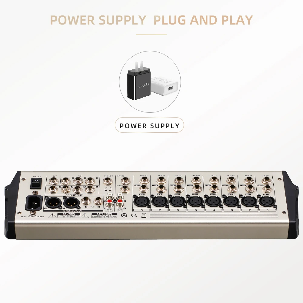 Микшер COKYIS 8/16 каналов сценическая производительность семейный KTV live для караоке