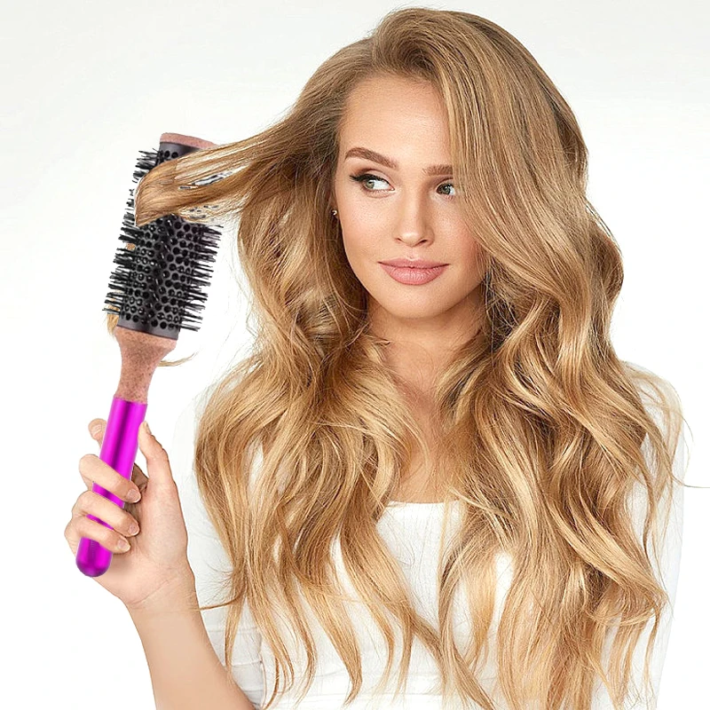 For Dyson Original Round Comb Hair Brush Comb Hair Styling Cylinder Hair Curly Rolling CombTube Round Barrel Styler Salon Tool